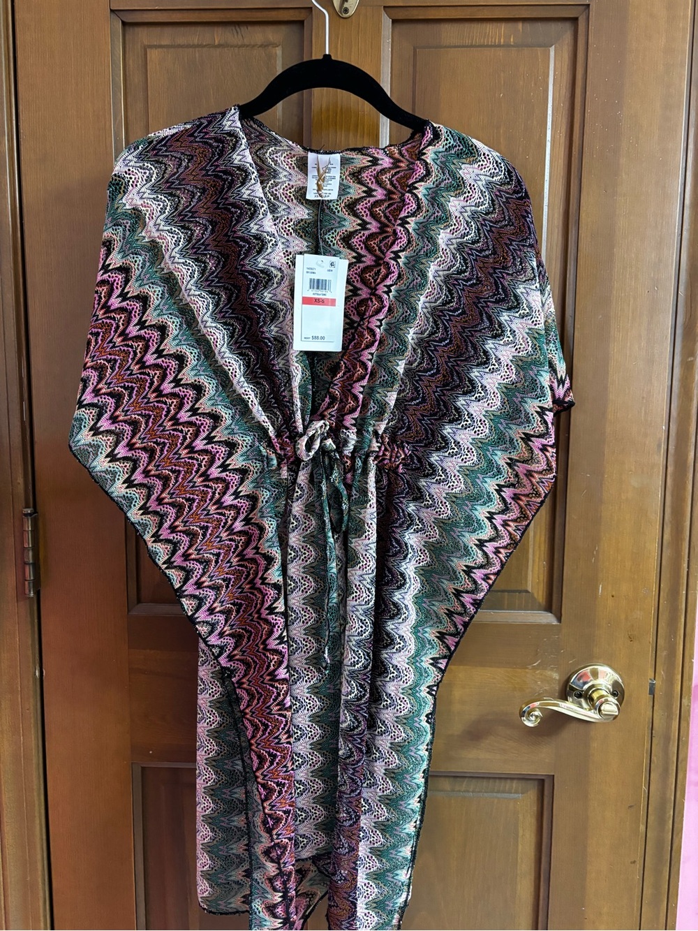 BECCA by Rebecca Virtue Sea Level Crochet Tunic Cover-Up in Antigua